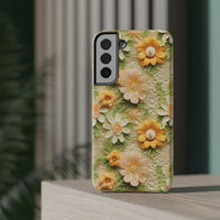 Thumbnail for Meadow Sunshine - Impact-Resistant Case for Samsung Galaxy S22, Samsung Galaxy S22 Plus, and Samsung Galaxy S22 Ultra. Supports Wireless Charging.