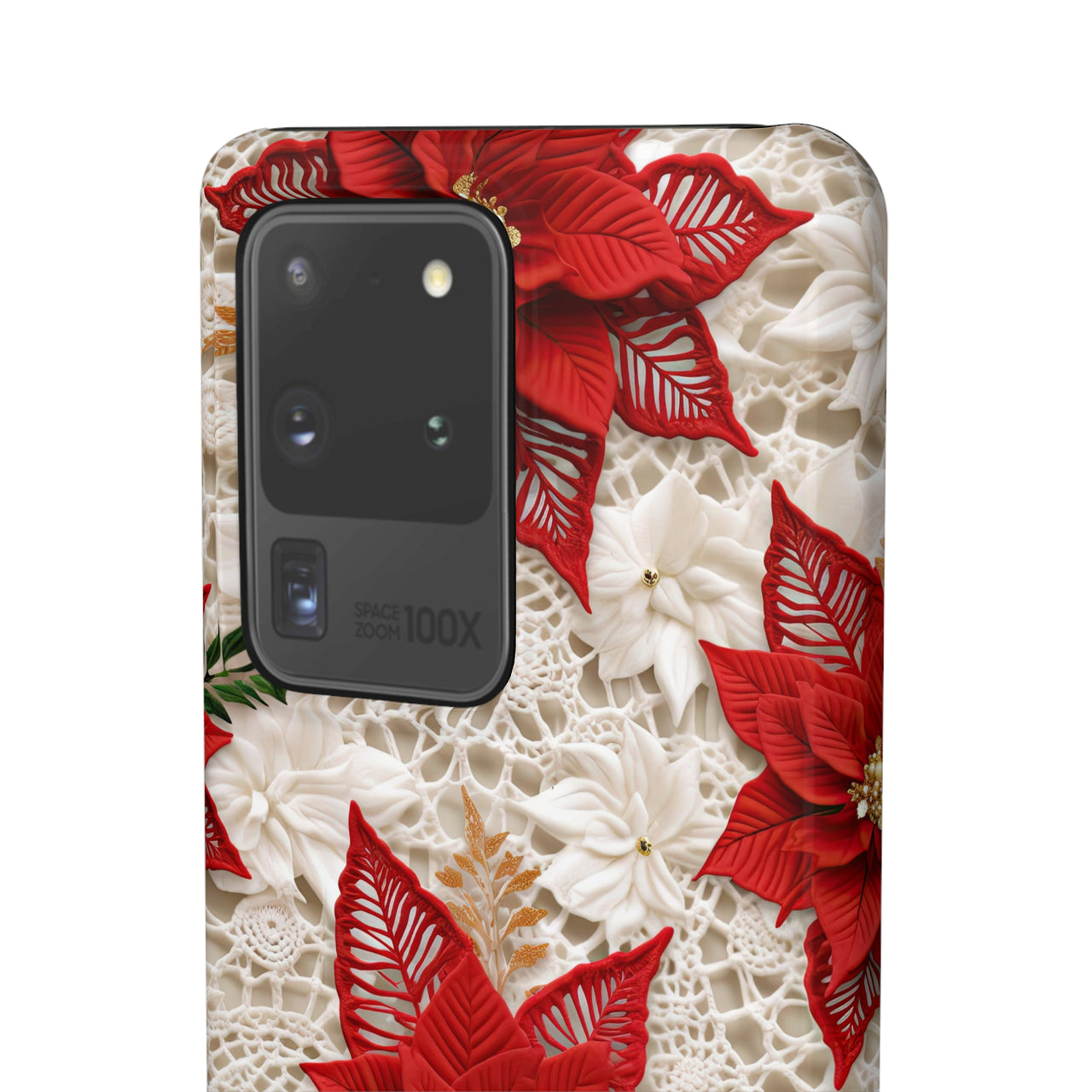 Christmas Poinsettia - Snap Case for Samsung Galaxy S20, Samsung Galaxy S20+, Samsung Galaxy S20 Ultra, & Samsung Galaxy S20 FE