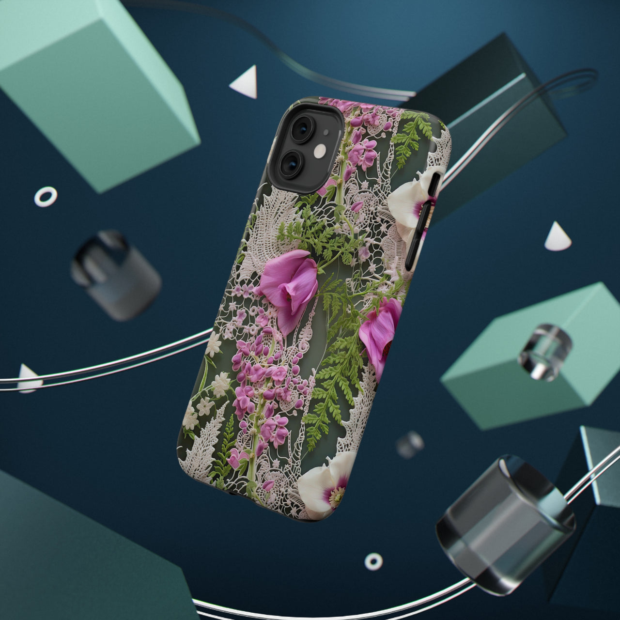 Woodland Whispers Impact-Resistant Cases for iPhone 11, iPhone 11 Pro, and iPhone 11 Pro Max. Supports Wireless Charging.