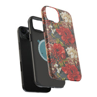 Thumbnail for Carnation for January Birthday - MagSafe Tough Case for iPhone 15, iPhone 15 Pro, iPhone 15 Plus, & iPhone 15 Pro Max