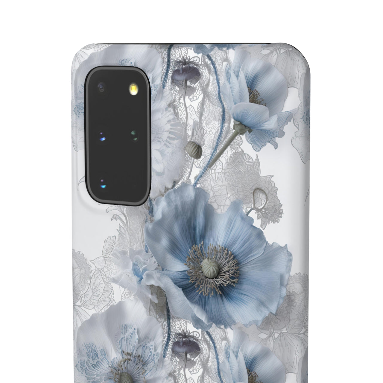 Himalayan Blue Poppy - Snap Case for Samsung Galaxy S20, Samsung Galaxy S20+, Samsung Galaxy S20 Ultra, & Samsung Galaxy S20 FE