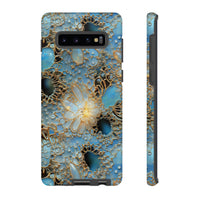 Thumbnail for Gemstones and Gold Lace Tough Cases for Samsung Galaxy S10, Samsung Galaxy S10E, and Samsung Galaxy S10 Plus