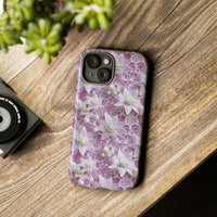 Thumbnail for Pink Coquette Clematis Tough Case for iPhone 15, iPhone 15 Pro, iPhone 15 Plus, and iPhone 15 Pro Max