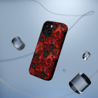 Thumbnail for Gothic Rose MagSafe Tough Cases for iPhone 13, iPhone 13 Mini, iPhone 13 Pro, and iPhone 13 Pro Max.