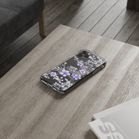 Thumbnail for *Clear Case* Purple Petals - iPhone 11, iPhone 11 Pro, iPhone 11 Pro Max - Supports Wireless Charging