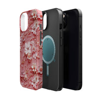 Thumbnail for Floral Champagne Toast MagSafe Tough Cases for iPhone 13, iPhone 13 Mini, iPhone 13 Pro, and iPhone 13 Pro Max.