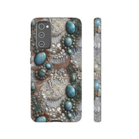 Thumbnail for Boho Agate and Lace Tough Case for Samsung Galaxy S20, Samsung Galaxy S20+, Samsung Galaxy S20 Ultra, and Samsung Galaxy S20 FE