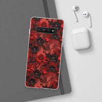 Thumbnail for Gothic Rose - Flexi Cases for Samsung Galaxy S23, Samsung Galaxy S23 Plus, and Samsung Galaxy S23 Ultra