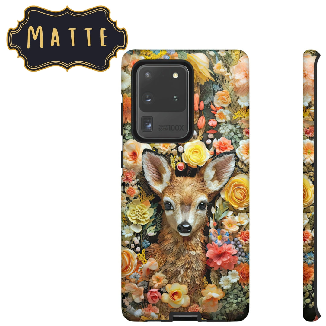 Fawn - Impact-Resistant Cases for Samsung Galaxy S22, Samsung Galaxy S22 Plus, and Samsung Galaxy S22 Ultra. Supports Wireless Charging.