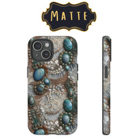 Thumbnail for Boho Agate and Lace Tough Case for Samsung Galaxy S20, Samsung Galaxy S20+, Samsung Galaxy S20 Ultra, and Samsung Galaxy S20 FE