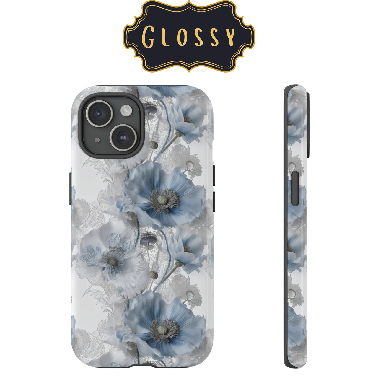 Himalayan Blue Poppy Tough Case for Samsung Galaxy S20, Samsung Galaxy S20+, Samsung Galaxy S20 Ultra, and Samsung Galaxy S20 FE