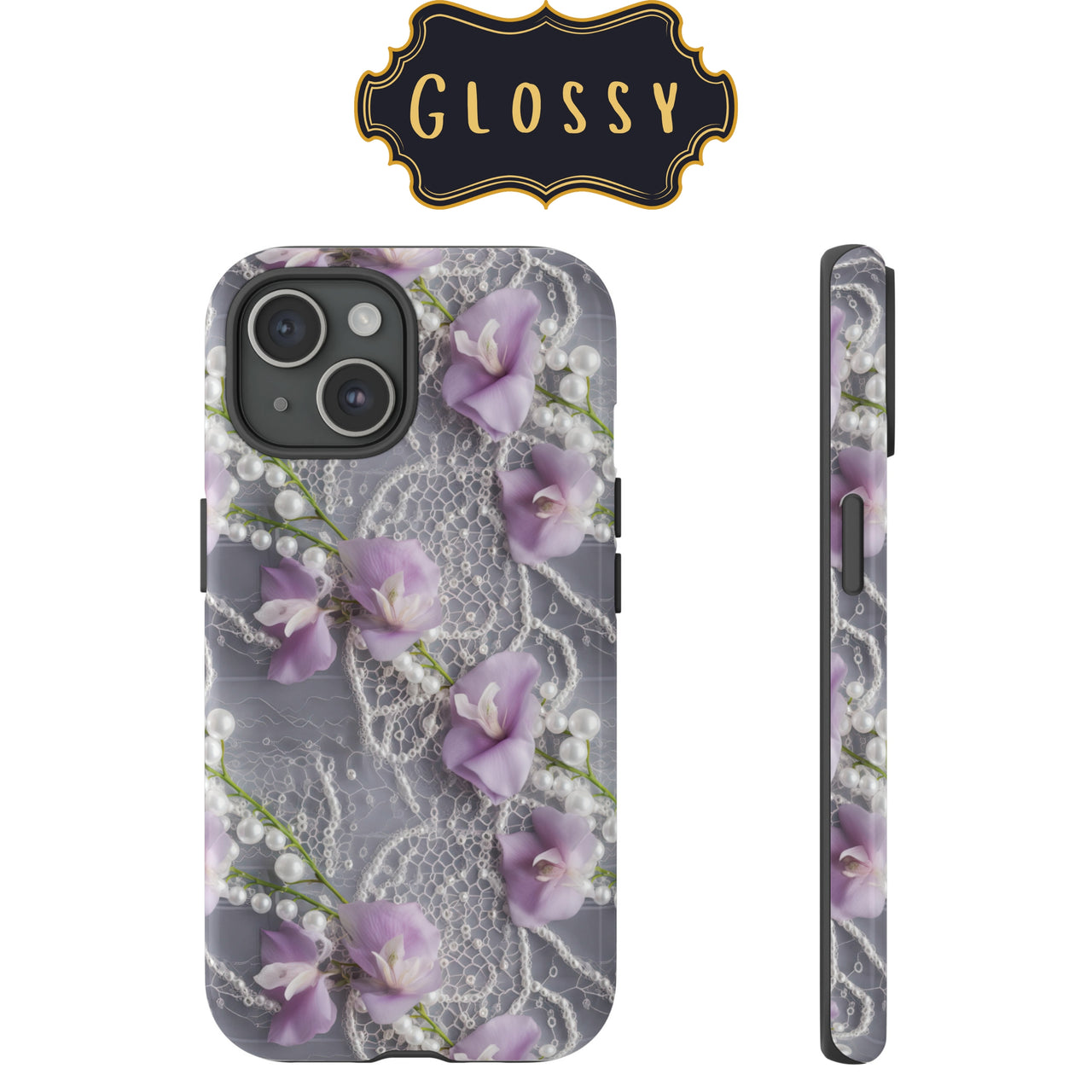 Purple Sweet Pea Tough Case for Google Pixel 5 5G