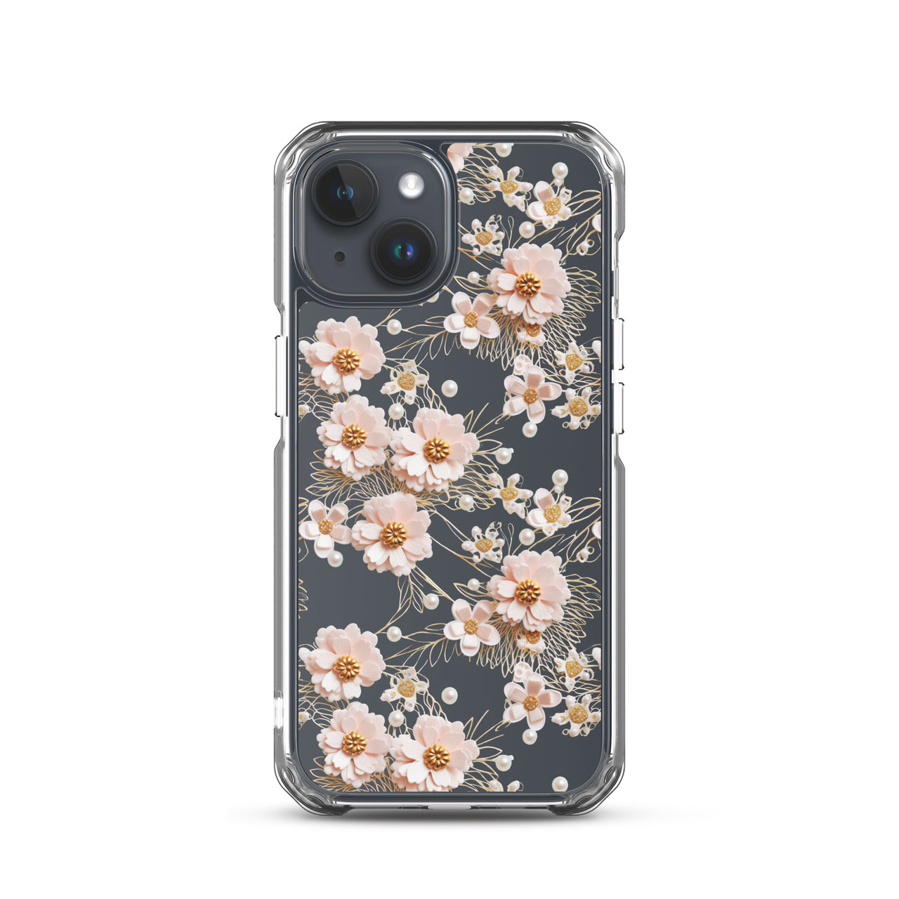 *Clear Case* Pretty in Pink - iPhone 15, iPhone 15 Pro, iPhone 15 Plus, & iPhone 15 Pro Max