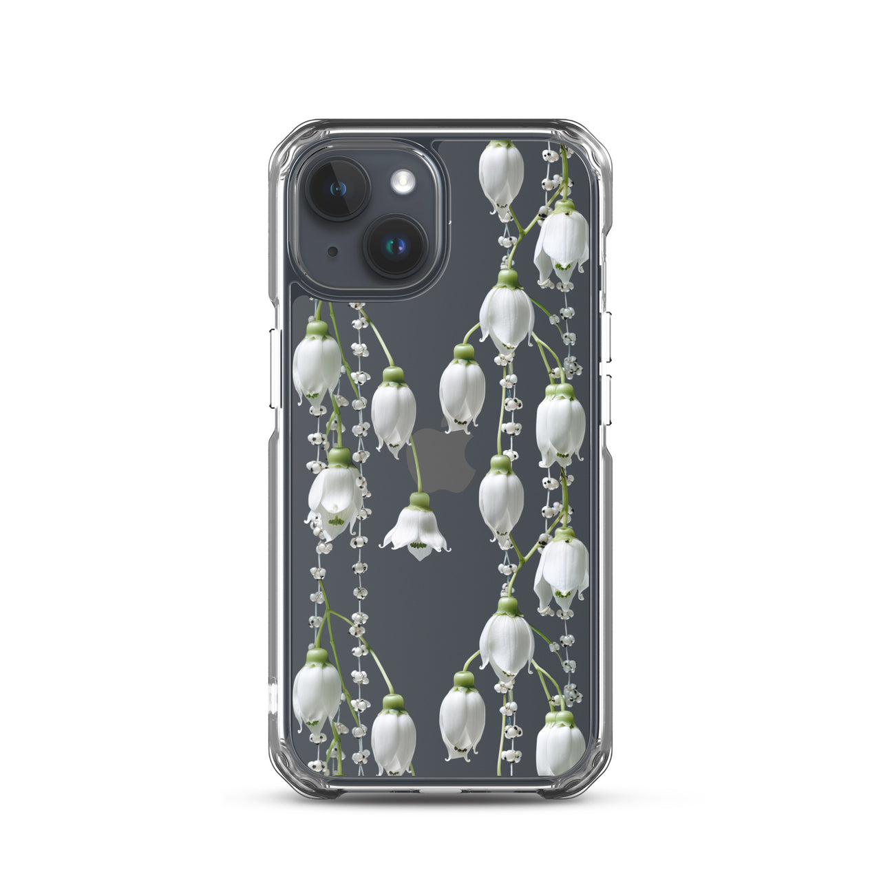 *Clear Case* Canterbury Bells - iPhone 15, iPhone 15 Pro, iPhone 15 Pro Max, & iPhone 15 Plus