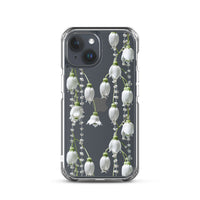 Thumbnail for *Clear Case* Canterbury Bells - iPhone 15, iPhone 15 Pro, iPhone 15 Pro Max, & iPhone 15 Plus