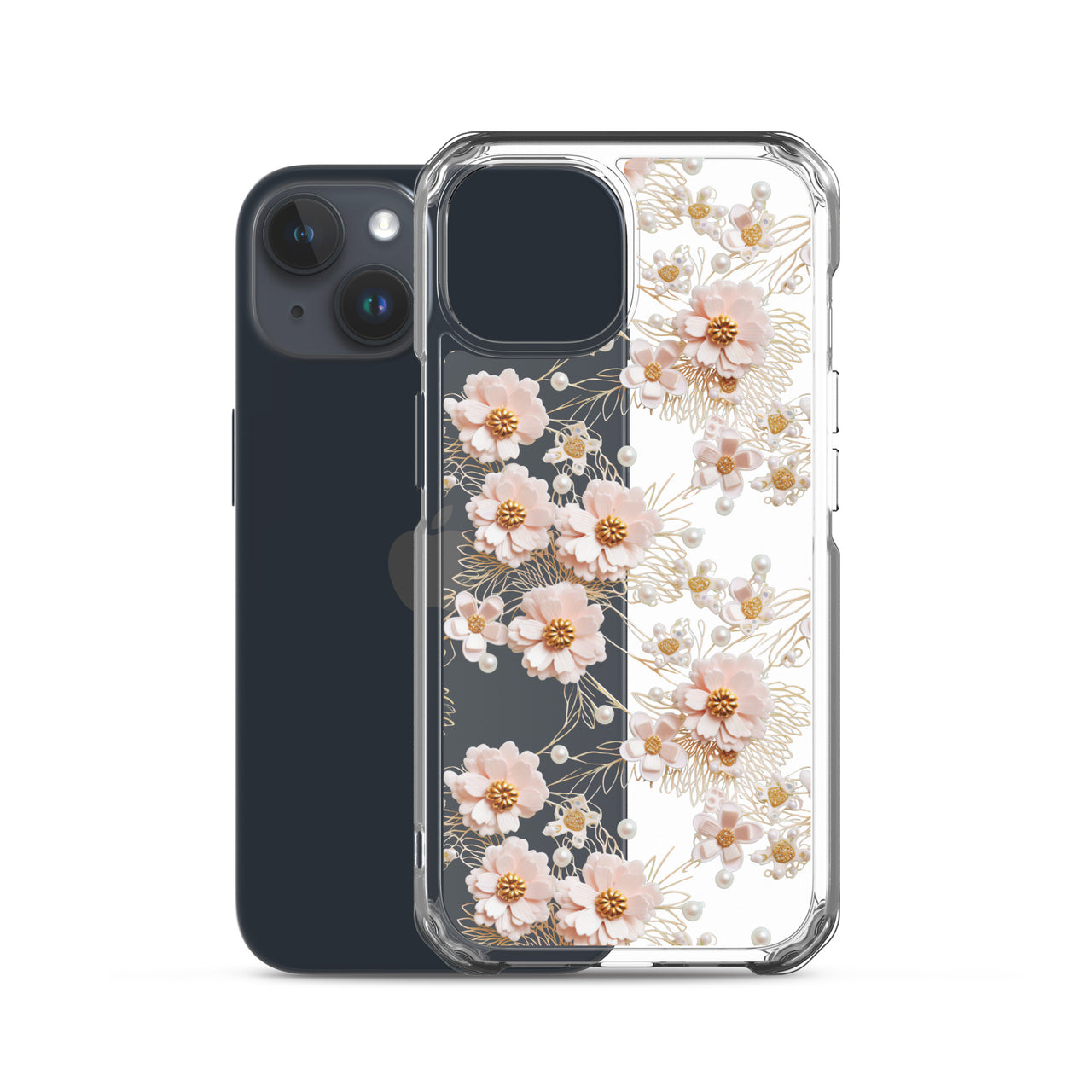 *Clear Case* Pretty in Pink - iPhone 15, iPhone 15 Pro, iPhone 15 Plus, & iPhone 15 Pro Max