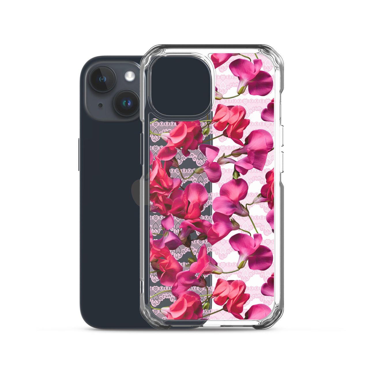 *Clear Case* The Sweetest Pea - iPhone 15, iPhone 15 Pro, iPhone 15 Plus, & iPhone 15 Pro Max