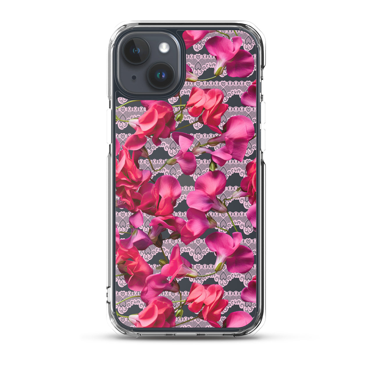 *Clear Case* The Sweetest Pea - iPhone 15, iPhone 15 Pro, iPhone 15 Plus, & iPhone 15 Pro Max