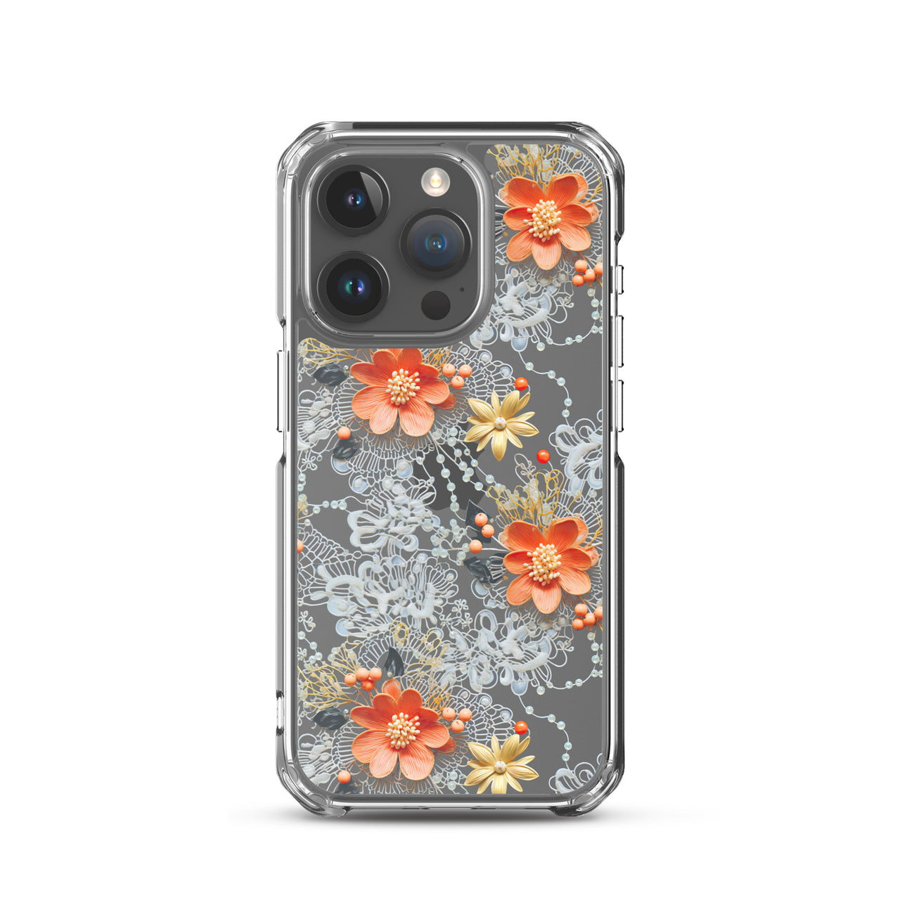 *Clear Case* Peach Perfection - iPhone 15, iPhone 15 Pro, iPhone 15 Plus, & iPhone 15 Pro Max