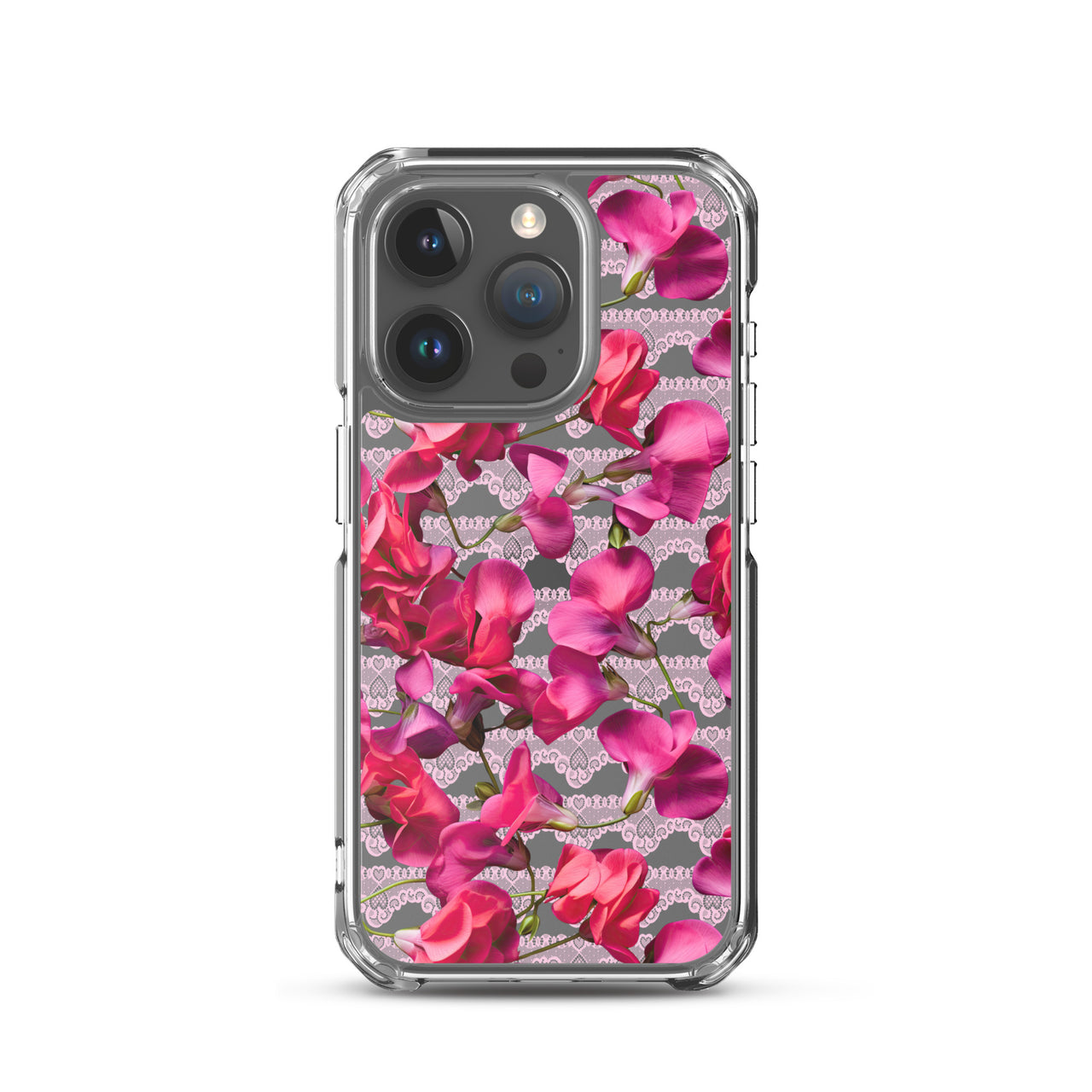 *Clear Case* The Sweetest Pea - iPhone 15, iPhone 15 Pro, iPhone 15 Plus, & iPhone 15 Pro Max