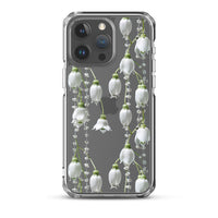 Thumbnail for *Clear Case* Canterbury Bells - iPhone 15, iPhone 15 Pro, iPhone 15 Pro Max, & iPhone 15 Plus