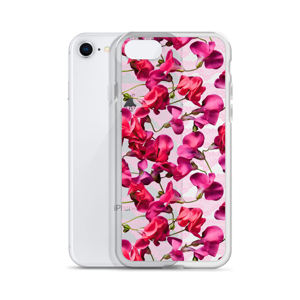 *Clear Case* The Sweetest Pea - iPhone 8 & iPhone 7