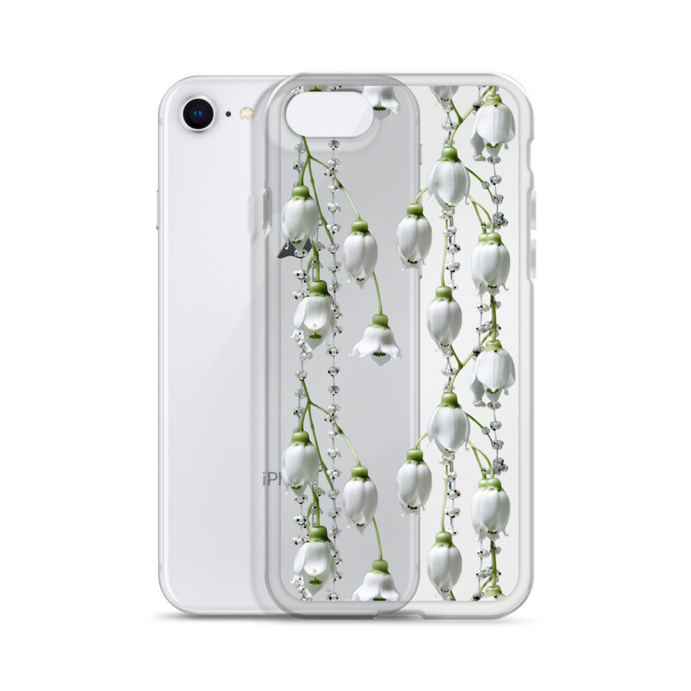 *Clear Case* Canterbury Bells - iPhone 8 & iPhone 7