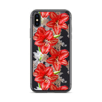 Thumbnail for *Clear Case* Enchanting Amaryllis - iPhone X, iPhone XS, & iPhone XR