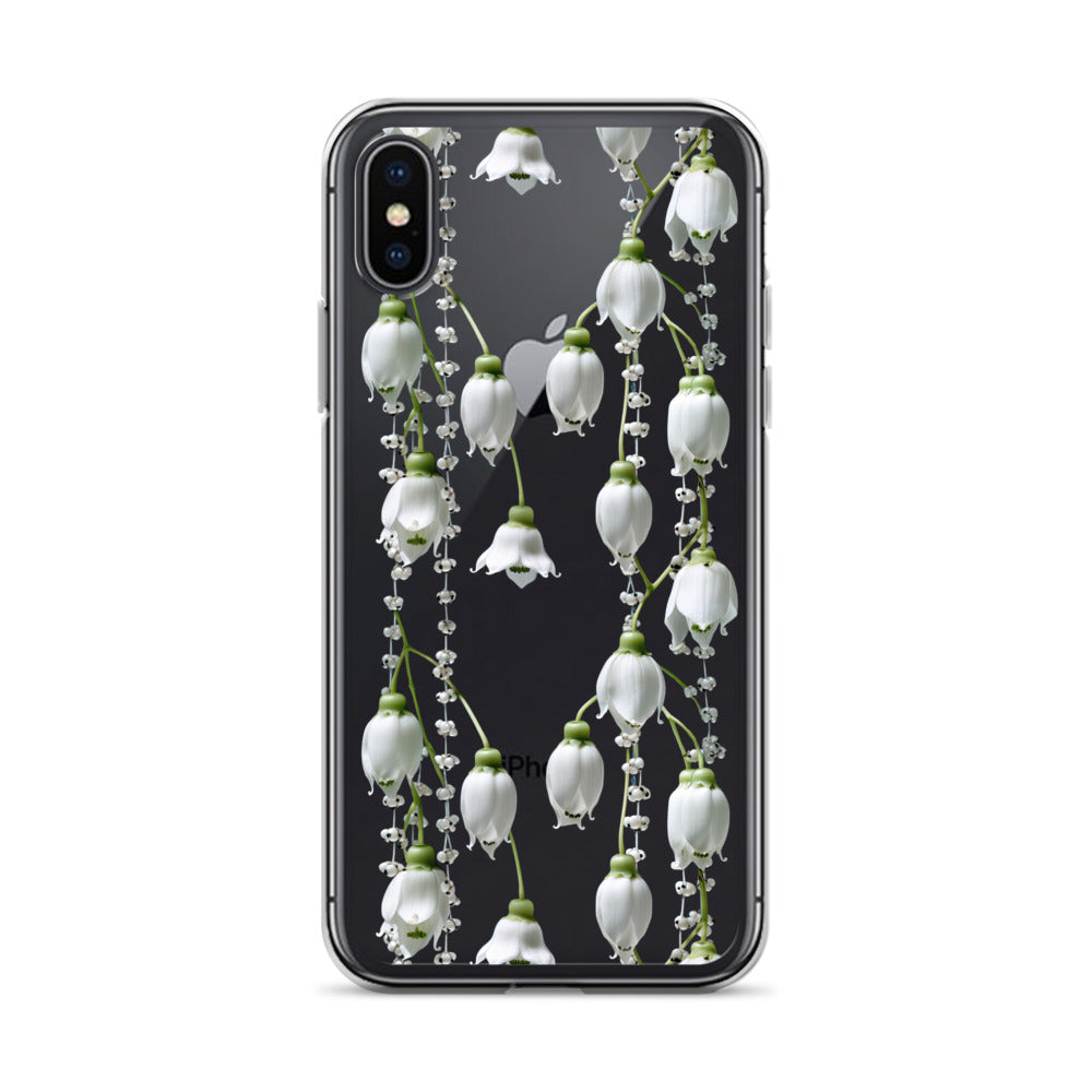 *Clear Case* Canterbury Bells - iPhone X, iPhone XS, & iPhone XR