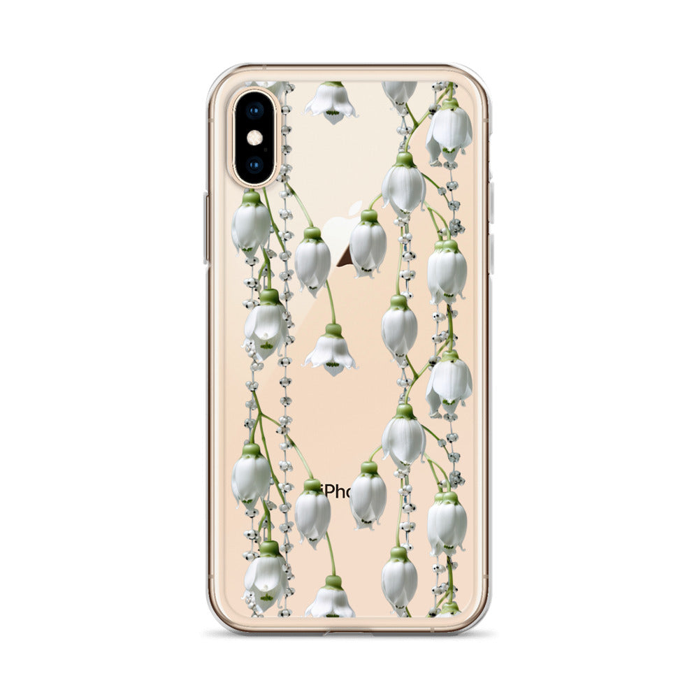 *Clear Case* Canterbury Bells - iPhone X, iPhone XS, & iPhone XR