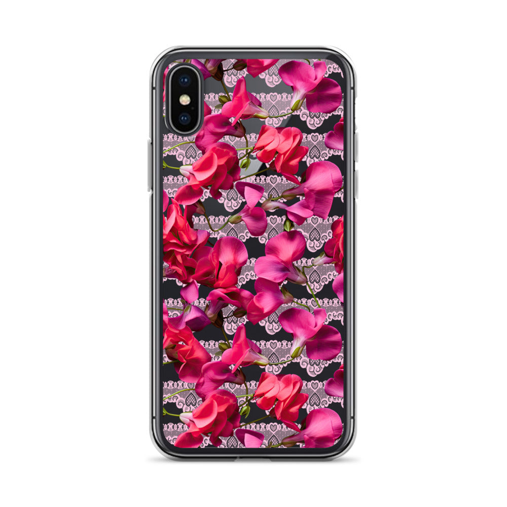 *Clear Case* The Sweetest Pea - iPhone X, iPhone XS, & iPhone XR