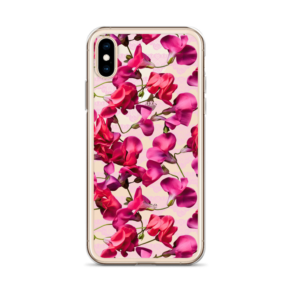 *Clear Case* The Sweetest Pea - iPhone X, iPhone XS, & iPhone XR