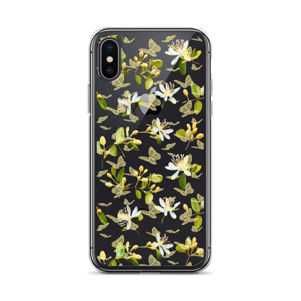 *Clear Case* Lace Butterfly - iPhone X, iPhone XS, & iPhone XR