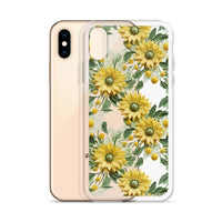 Thumbnail for *Clear Case* Whimsical Sunflowers - iPhone X, iPhone XS, & iPhone XR