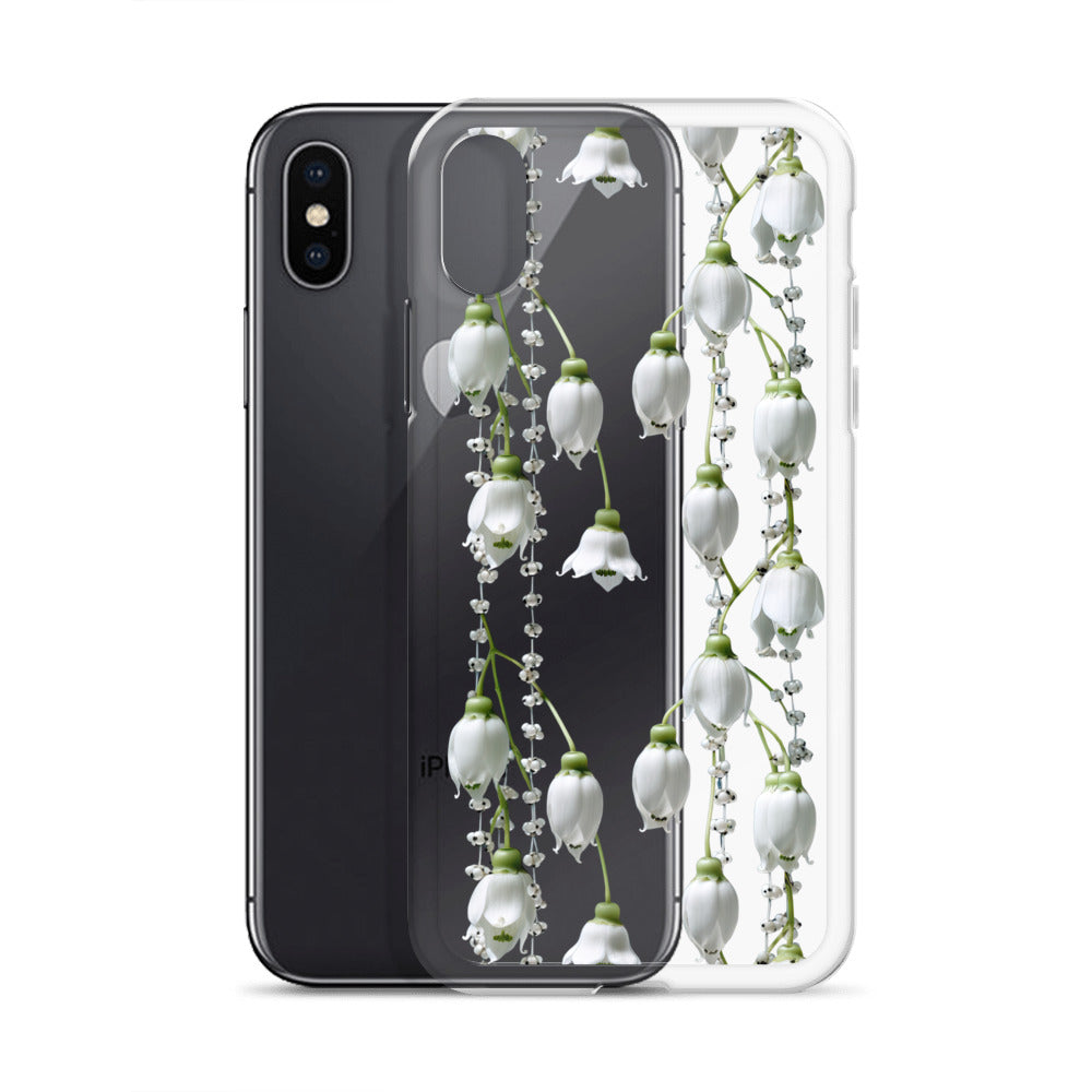 *Clear Case* Canterbury Bells - iPhone X, iPhone XS, & iPhone XR