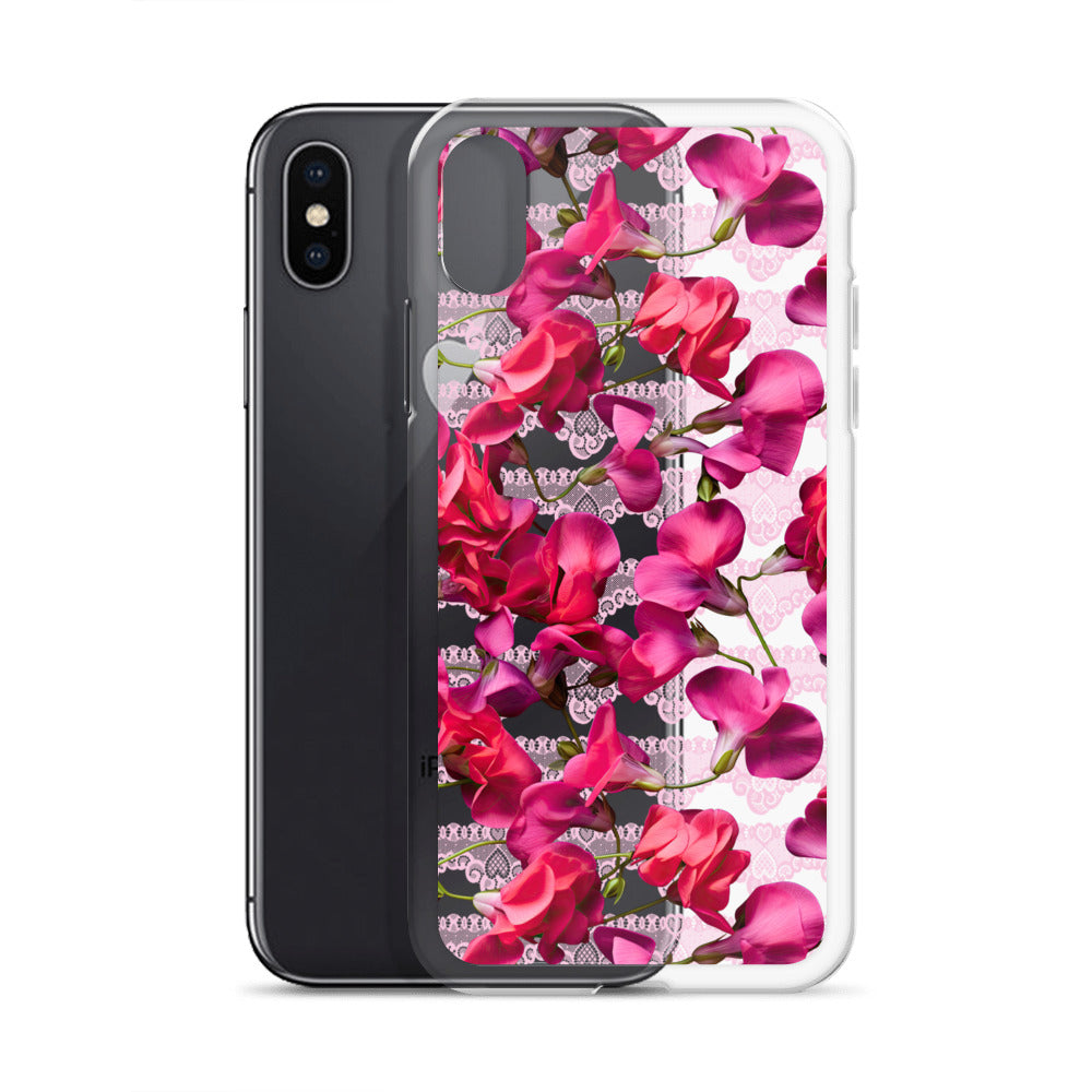 *Clear Case* The Sweetest Pea - iPhone X, iPhone XS, & iPhone XR