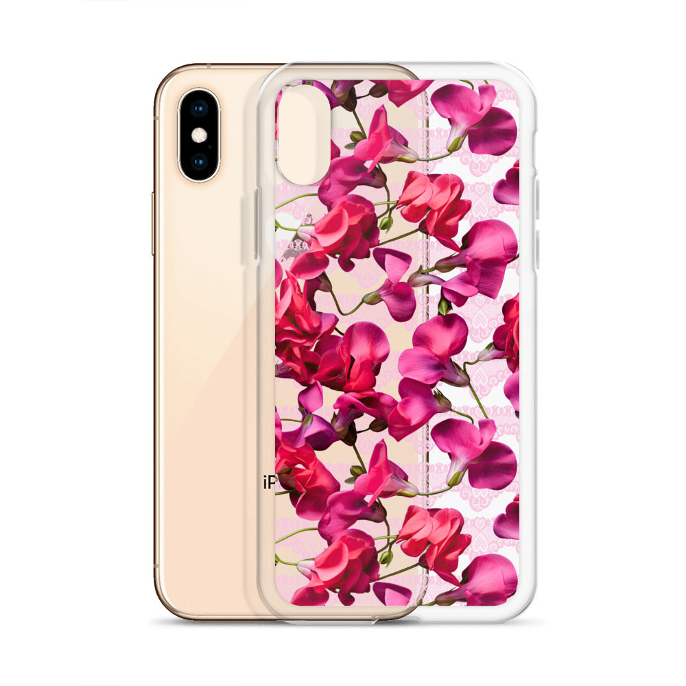 *Clear Case* The Sweetest Pea - iPhone X, iPhone XS, & iPhone XR