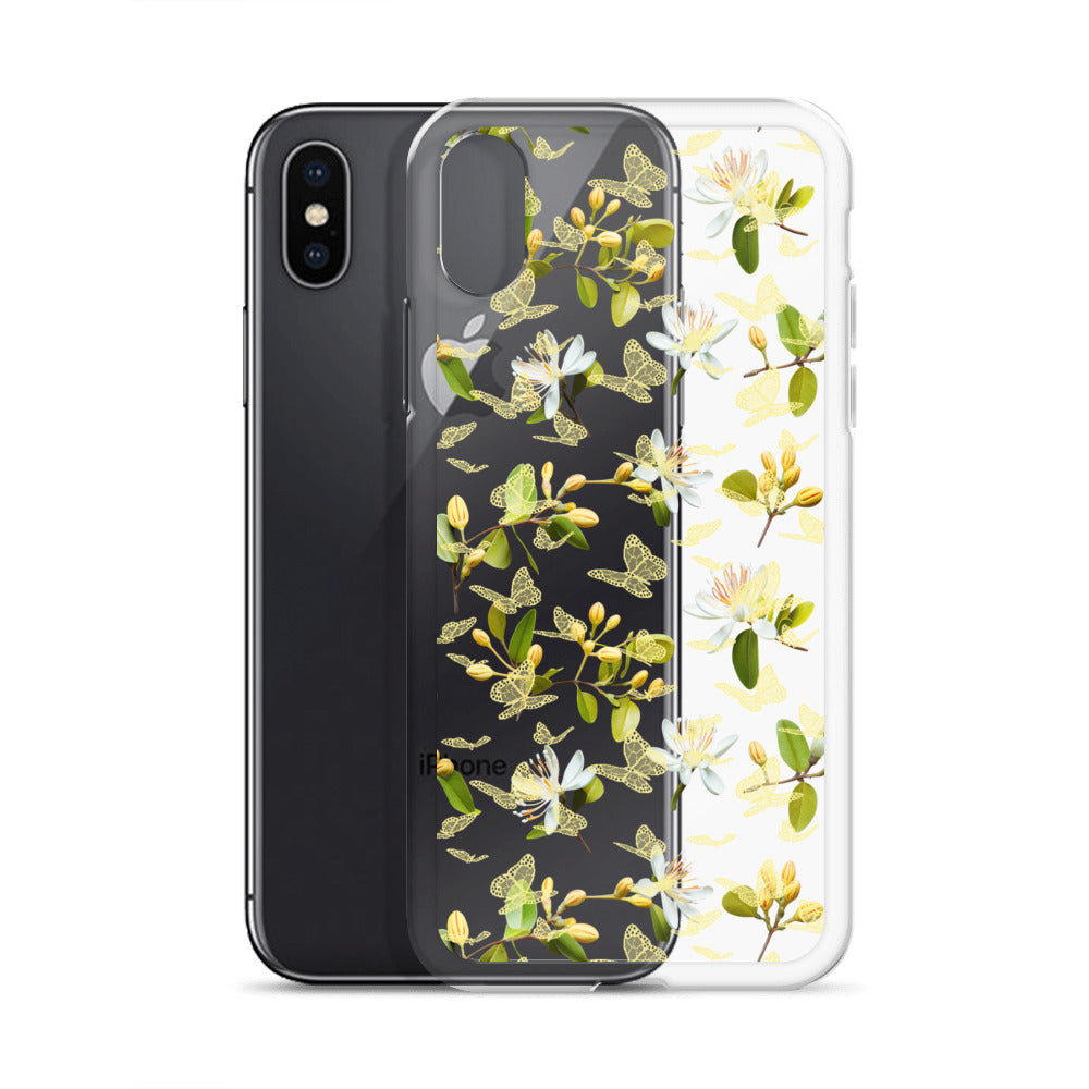 *Clear Case* Lace Butterfly - iPhone X, iPhone XS, & iPhone XR