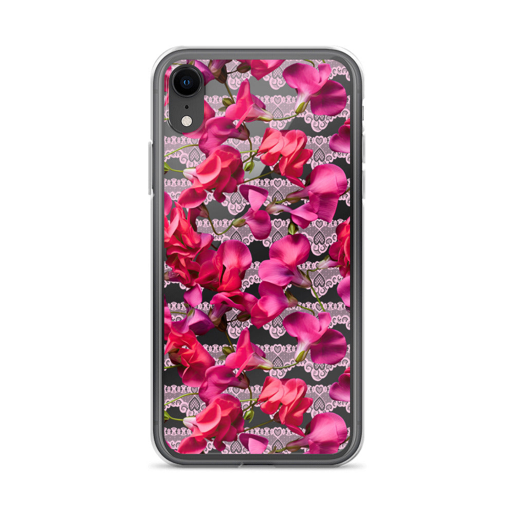 *Clear Case* The Sweetest Pea - iPhone X, iPhone XS, & iPhone XR