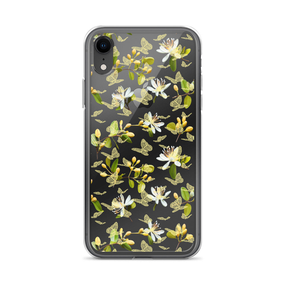 *Clear Case* Lace Butterfly - iPhone X, iPhone XS, & iPhone XR