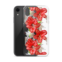 Thumbnail for *Clear Case* Enchanting Amaryllis - iPhone X, iPhone XS, & iPhone XR