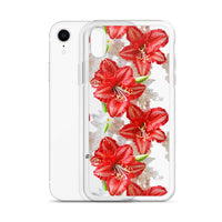 Thumbnail for *Clear Case* Enchanting Amaryllis - iPhone X, iPhone XS, & iPhone XR