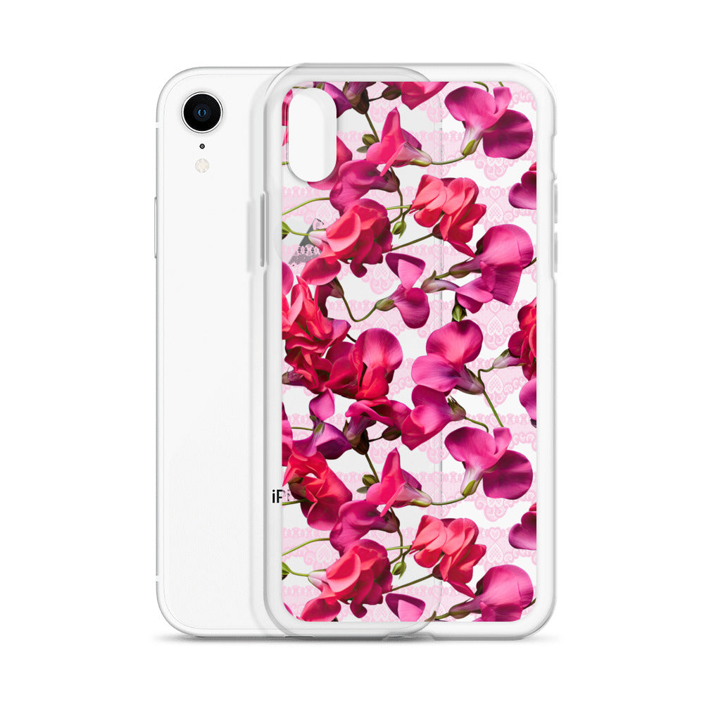 *Clear Case* The Sweetest Pea - iPhone X, iPhone XS, & iPhone XR