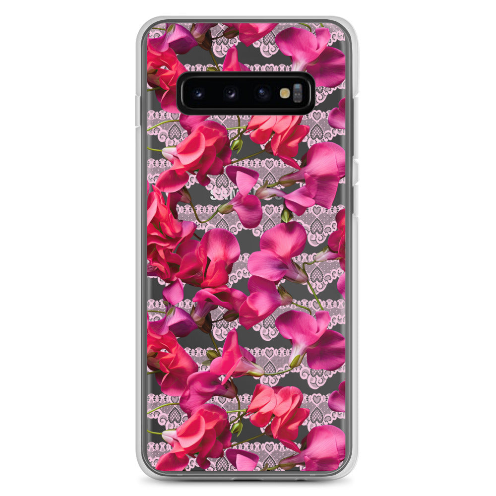 *Clear Case* The Sweetest Pea - Samsung Galaxy S10, Samsung Galaxy S10e, & Samsung Galaxy S10+