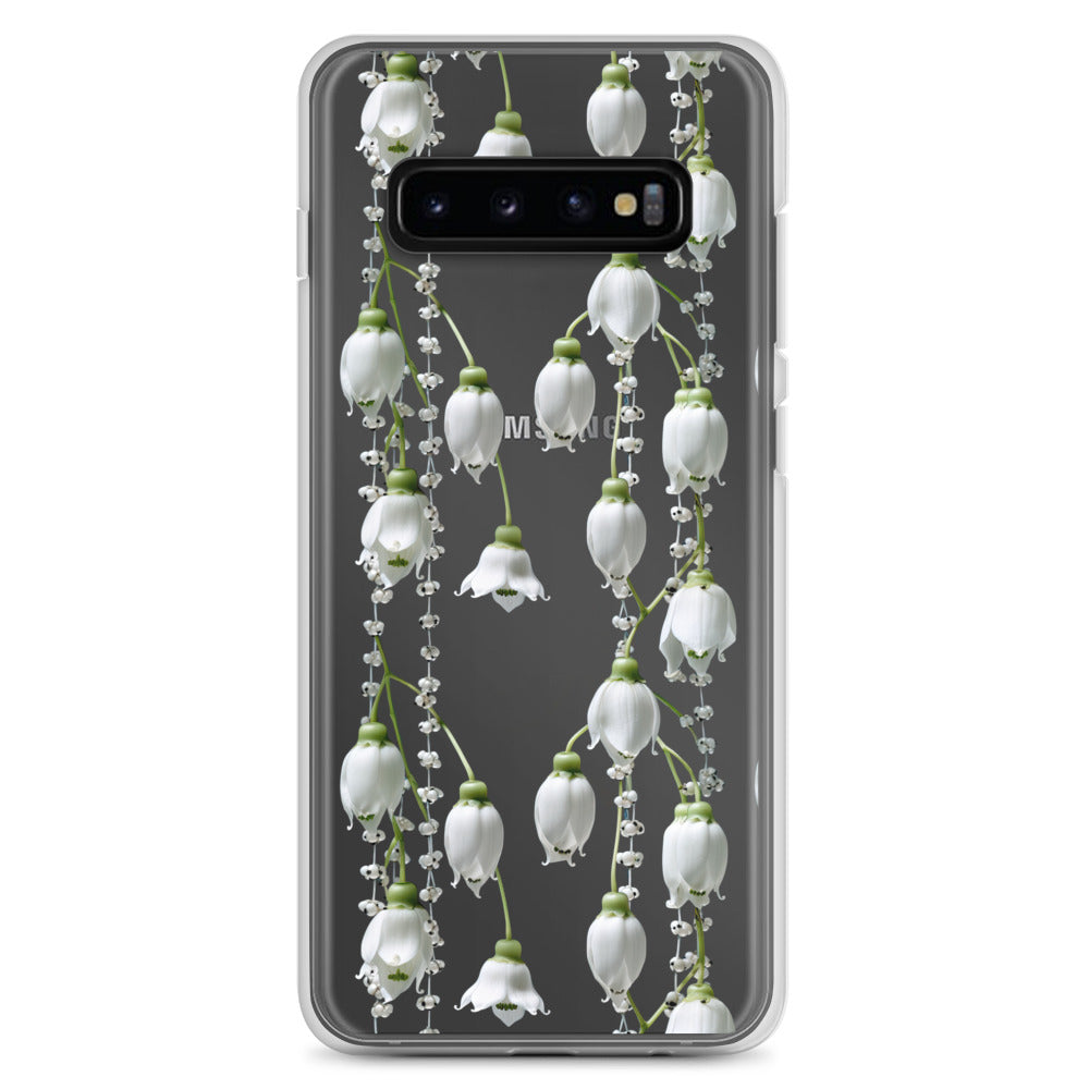 *Clear Case* Canterbury Bells - Samsung Galaxy S10, Samsung Galaxy S10e, & Samsung Galaxy S10+