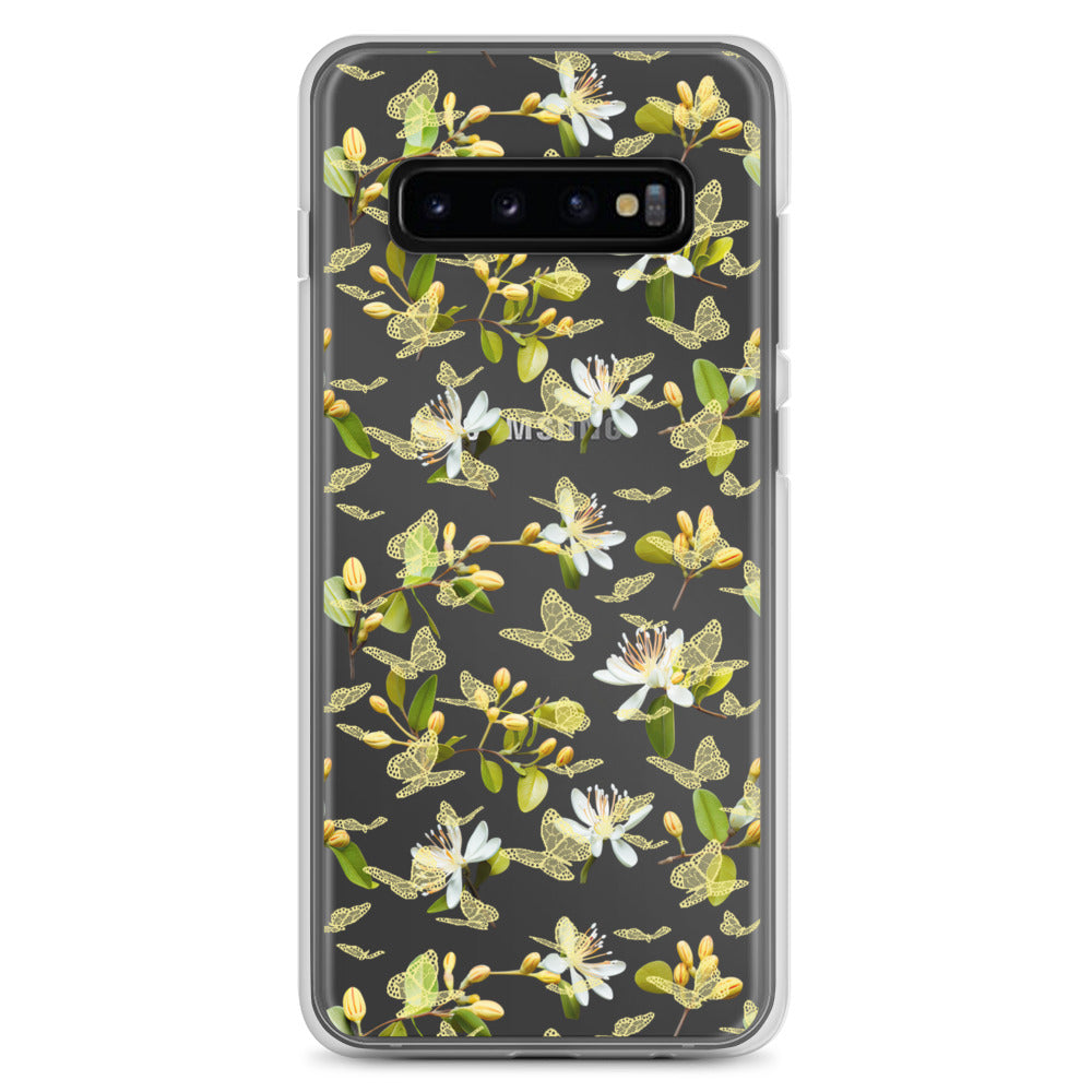 *Clear Case* Lace Butterfly - Samsung Galaxy S10, Samsung Galaxy S10e, & Samsung Galaxy S10+