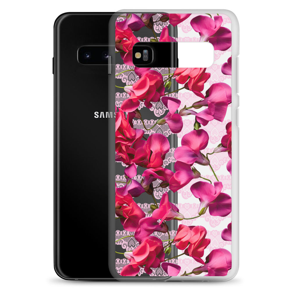 *Clear Case* The Sweetest Pea - Samsung Galaxy S10, Samsung Galaxy S10e, & Samsung Galaxy S10+