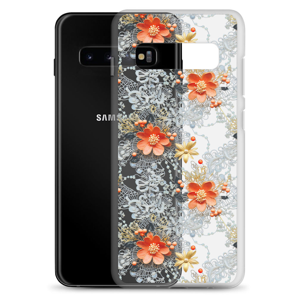 *Clear Case* Peach Perfection - Samsung Galaxy S10, Samsung Galaxy S10e, & Samsung Galaxy S10+