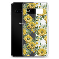 Thumbnail for *Clear Case* Whimsical Sunflowers - Samsung Galaxy S10, Samsung Galaxy S10e, & Samsung Galaxy S10+