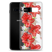 Thumbnail for *Clear Case* Enchanting Amaryllis - Samsung Galaxy S10, Samsung Galaxy S10e, & Samsung Galaxy S10+